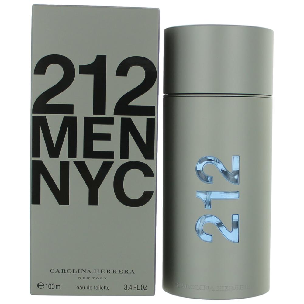 Carolina Herrera 212 Eau de Toilette Spray for Men 3.4 Fl Oz