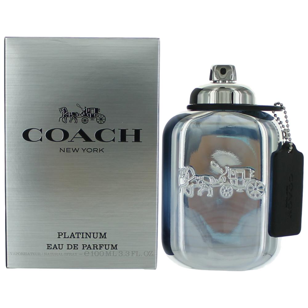 Coach Coach Platinum Eau de Parfum Spray for Men 3.3 Fl Oz