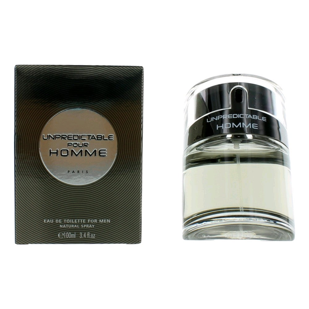 Glenn Perri Unpredictable Pour Homme Eau de Toilette Spray for Men 3.4 Fl Oz