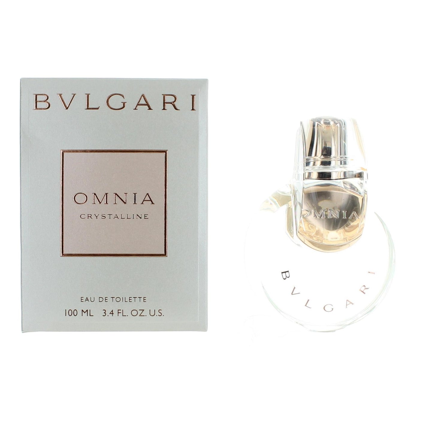 Bvlgari Omnia Crystalline Eau de Toilette Spray for Women 3.4 Fl Oz
