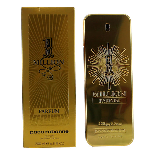 Paco Rabanne 1 Million Parfum Spray for Men 6.8 Fl Oz