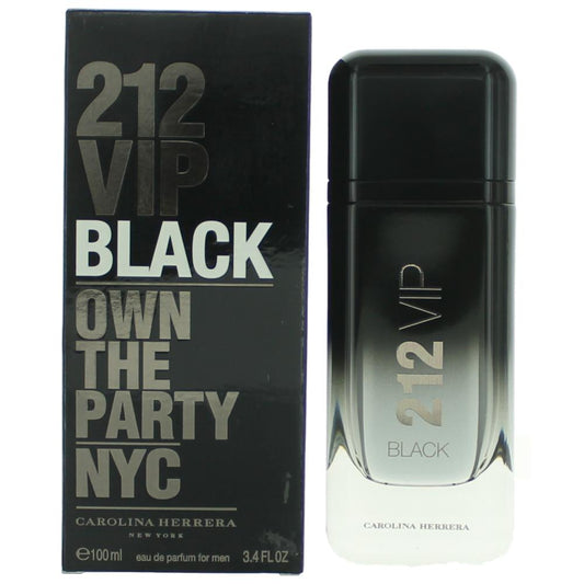 Carolina Herrera 212 VIP Black Eau de Parfum Spray for Men 3.4 Fl Oz