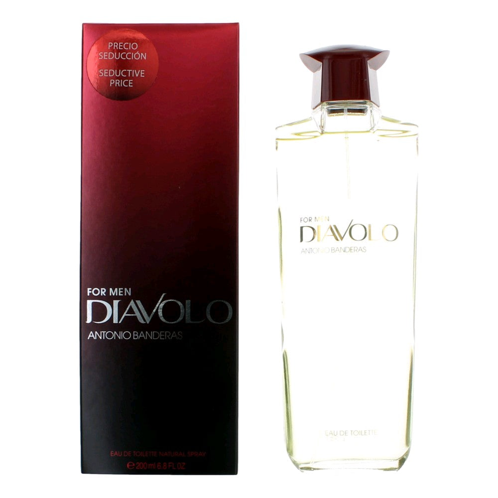 Antonio Banderas Diavolo Eau de toilette Spray for Men 6.7 Fl Oz