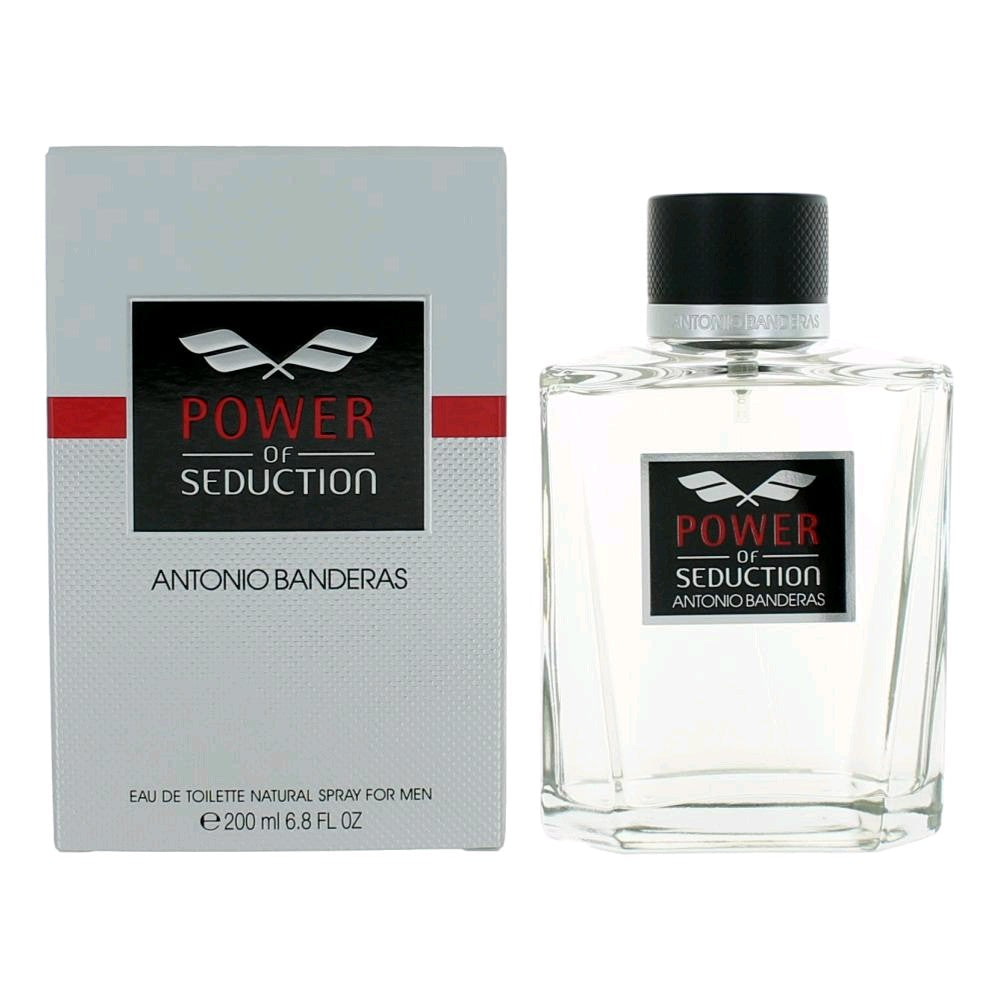 Antonio Banderas Power of Seduction Eau de Toilette Spray for Men 6.8 Fl Oz