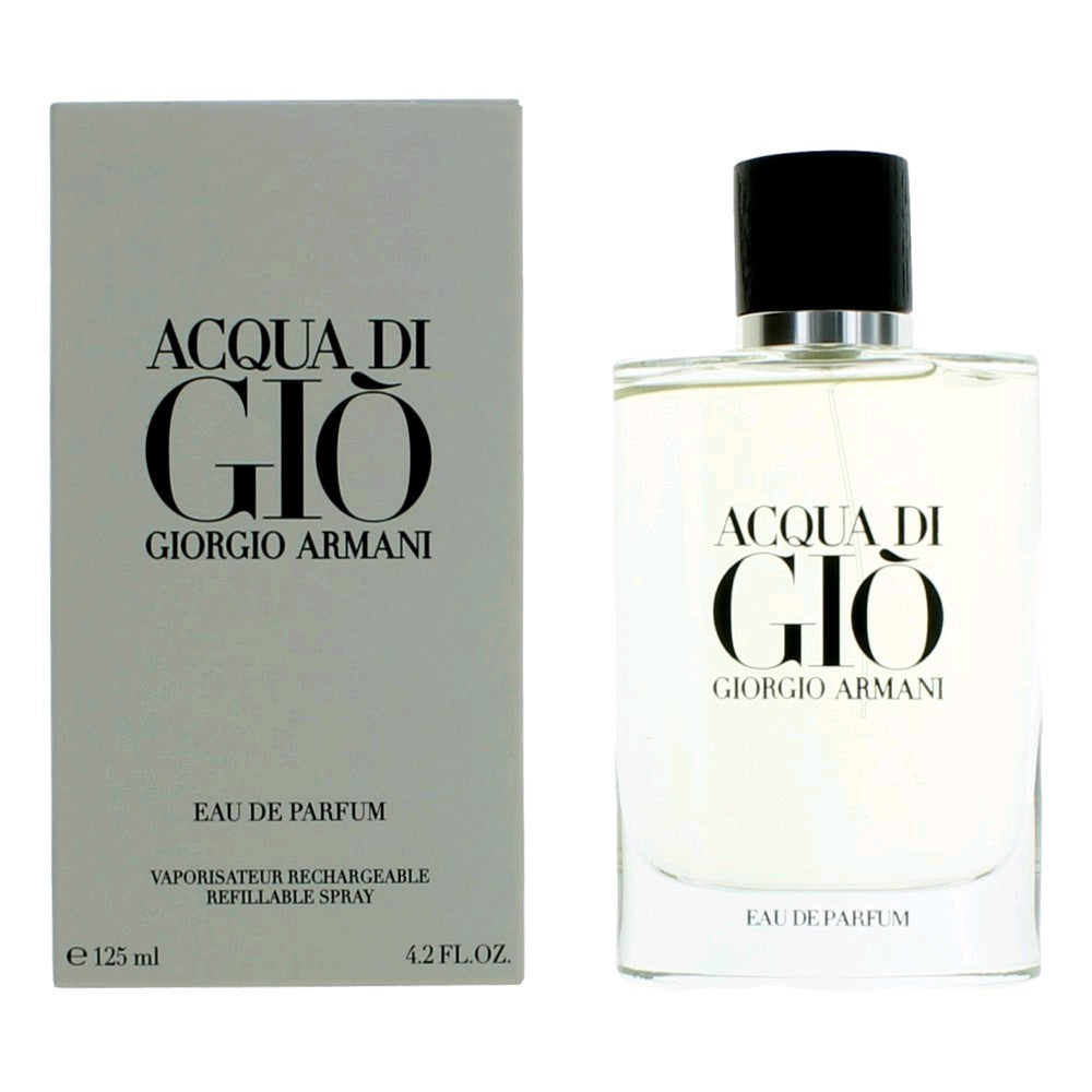 Giorgio Armani Acqua Di Gio Eau de Parfum Spray for Men 4.2 Fl Oz