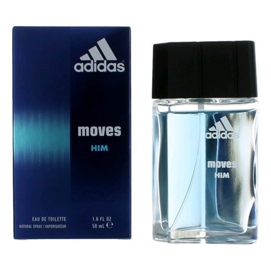 Adidas Adidas Moves Eau de Toilette Spray for Men 1.6 Fl Oz