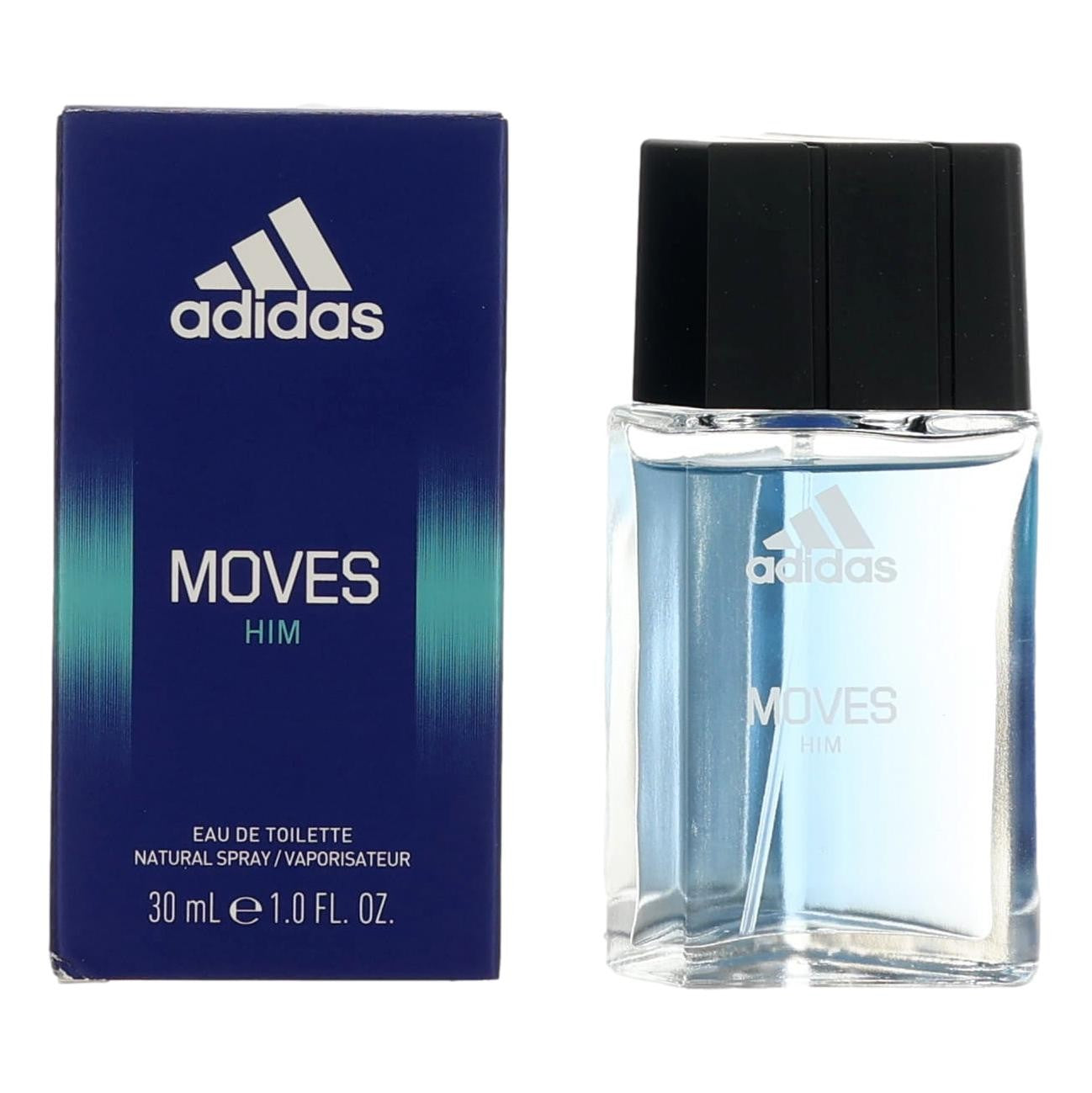 Adidas Adidas Moves Eau de Toilette Spray for Men 1 Fl Oz