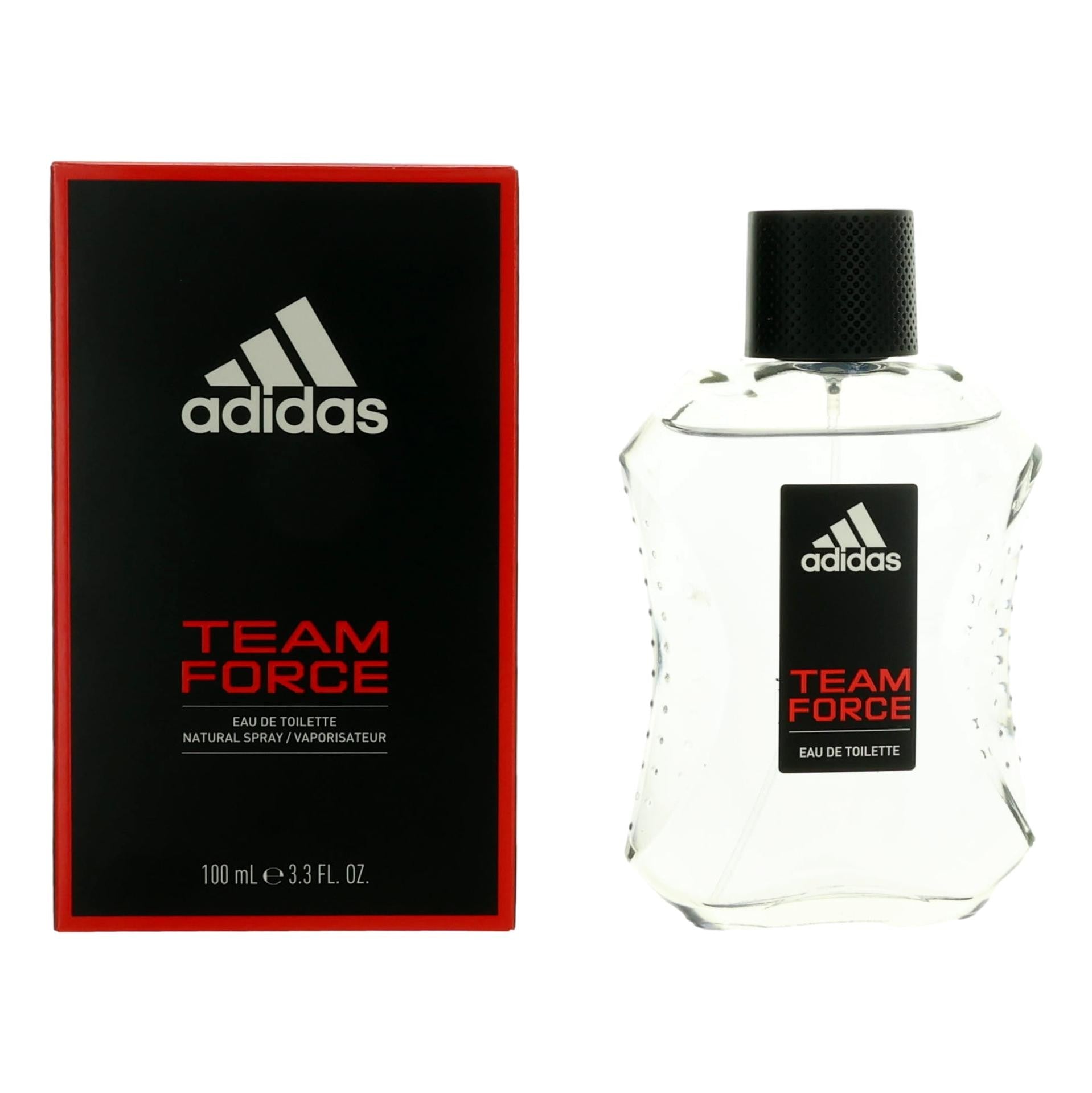 Adidas Adidas Team Force Eau de Toilette Spray for Men 3.4 Fl Oz