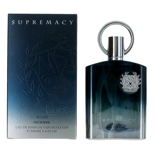 Afnan Supremacy Incense Eau de Parfum Spray for Men 3.4 Fl Oz