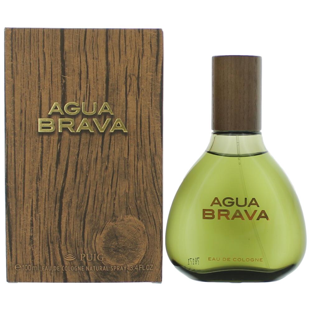 Puig Agua Brava Eau de Cologne Spray for Men 3.4 Fl Oz