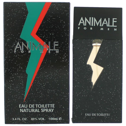 Animale Animale Eau de Toilette Spray for Men 3.4 Fl Oz