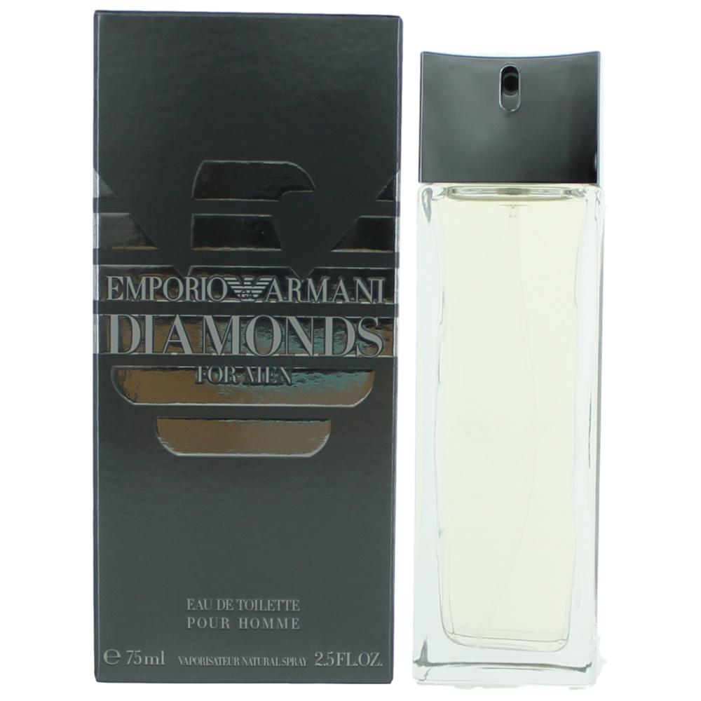 Emporio Armani Emporio Armani Diamonds Eau de Toilette Spray for Men 2.5 Fl Oz