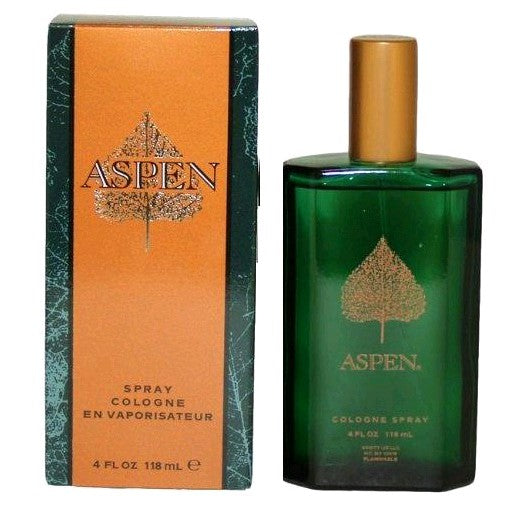 Coty Aspen Eau de Cologne Spray for Men 4 Fl Oz