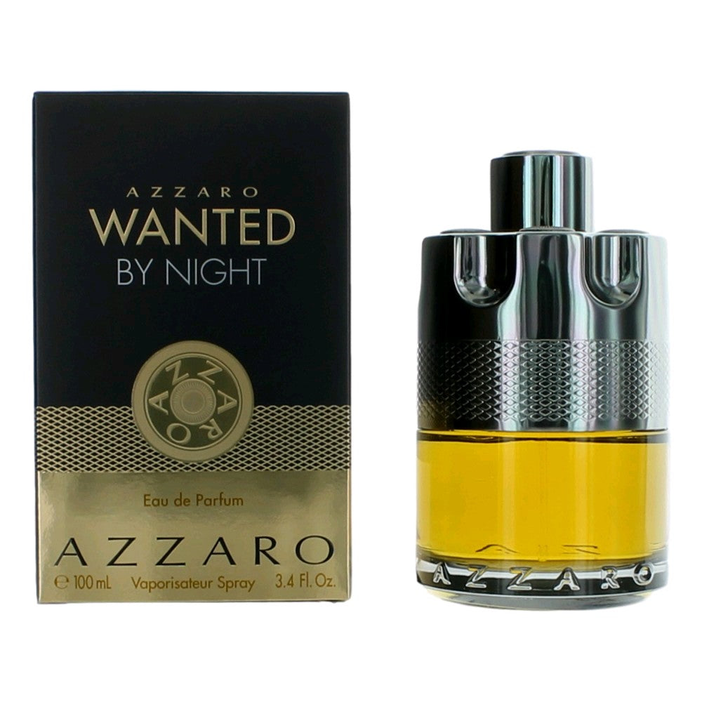 Azzaro Azzaro Wanted By Night Eau de Parfum Spray for Men 3.4 Fl Oz