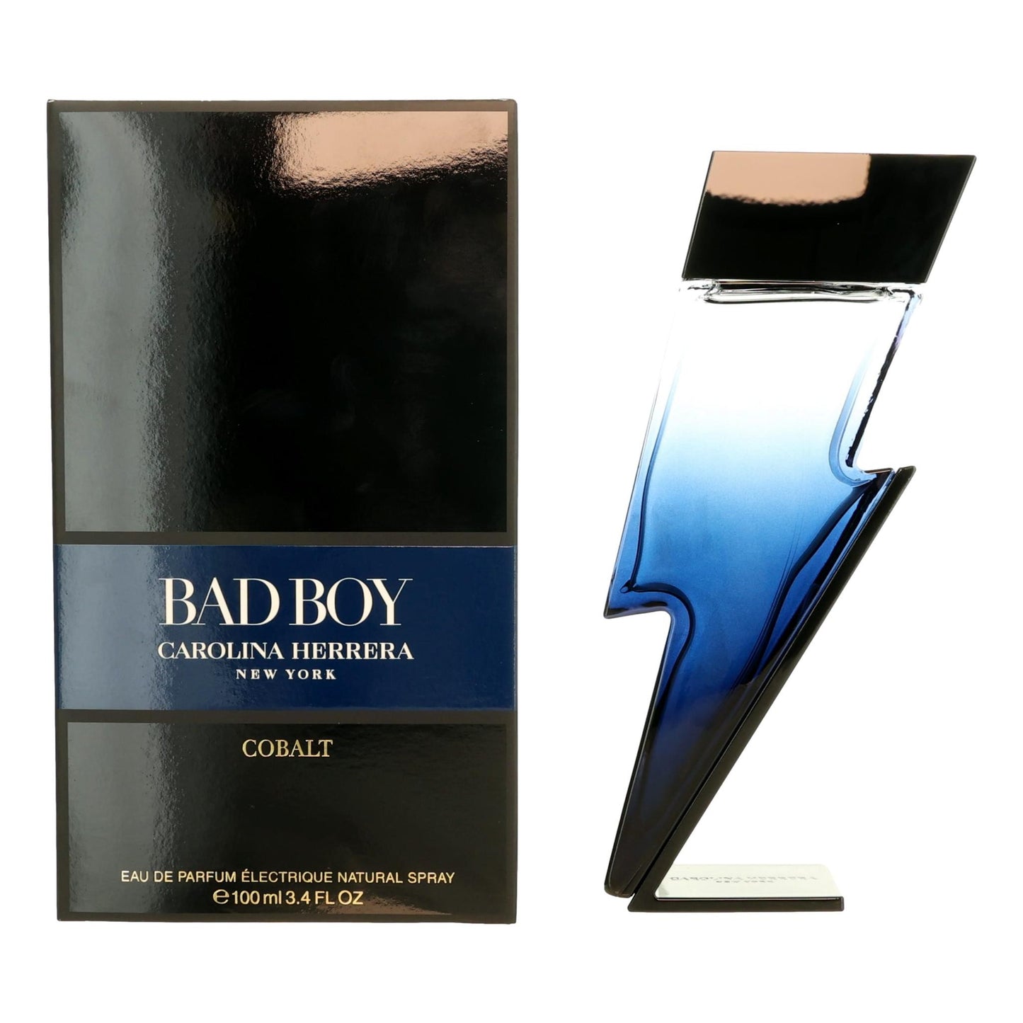 Carolina Herrera Bad Boy Cobalt Eau de Parfum Spray for Men 3.4 Fl Oz