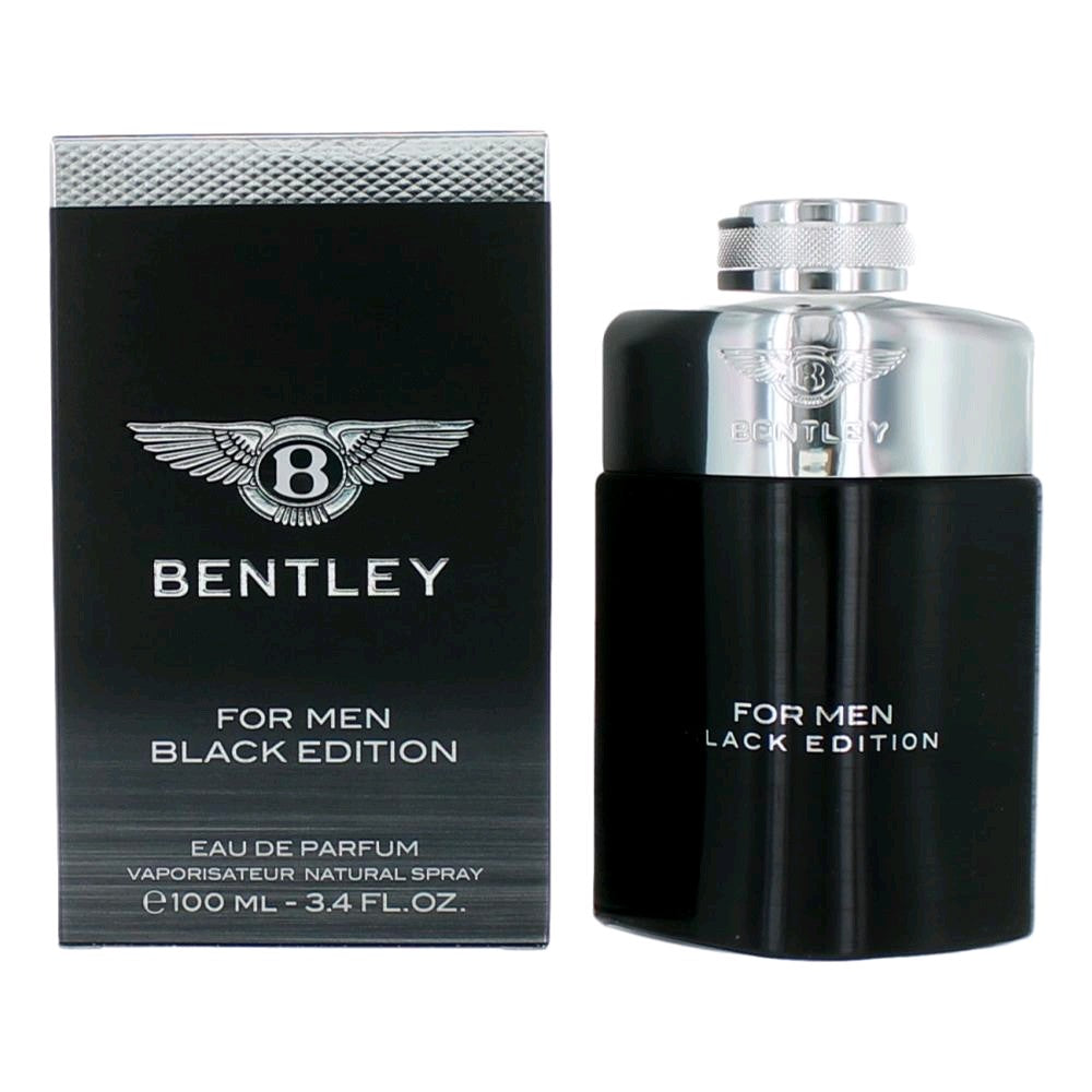 Bentley Bentley Black Edition Eau de Parfum Spray for Men 3.4 Fl Oz