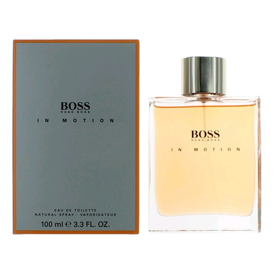 Hugo Boss Boss in Motion Eau de Toilette Spray for Men 3.3 Fl Oz