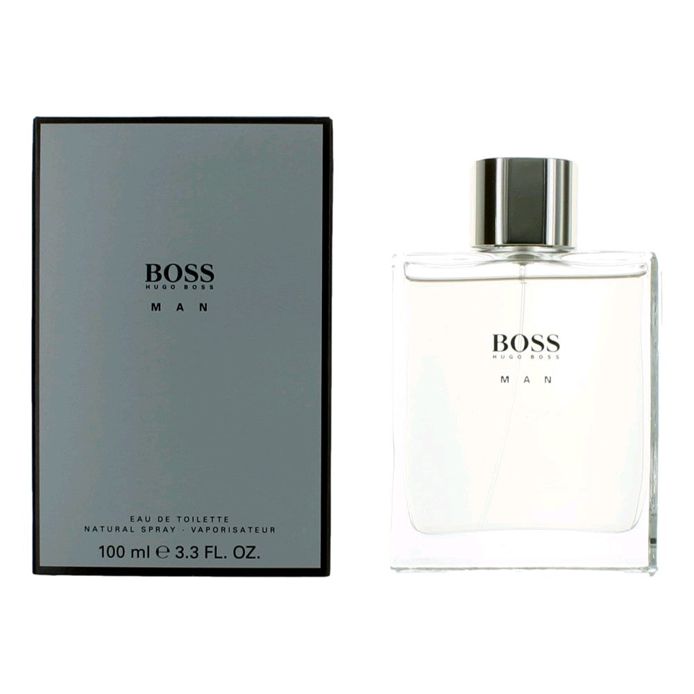 Hugo Boss Boss Man Eau de Toilette Spray for Men 3.3 Fl Oz