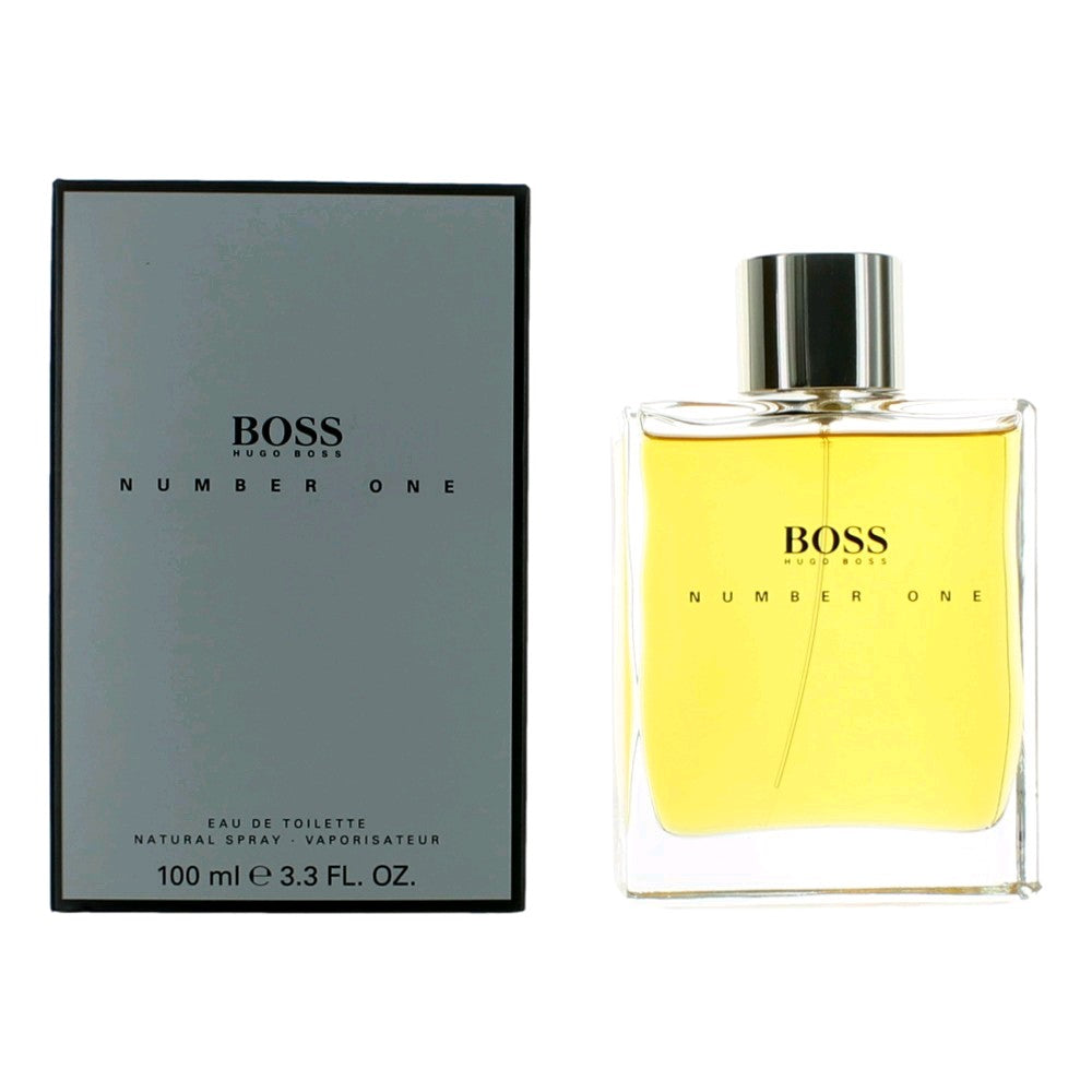 Hugo Boss Boss Number One Eau de Toilette Spray for Men 3.3 Fl Oz