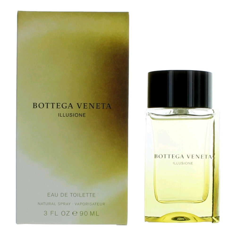 Bottega Veneta Bottega Veneta Illusione Eau de Toilette Spray for Men 3 Fl Oz