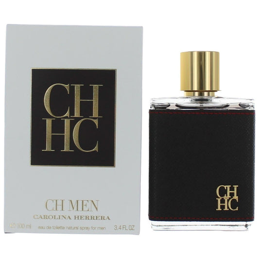 Carolina Herrera CH Eau de Toilette Spray for Men 3.4 Fl Oz