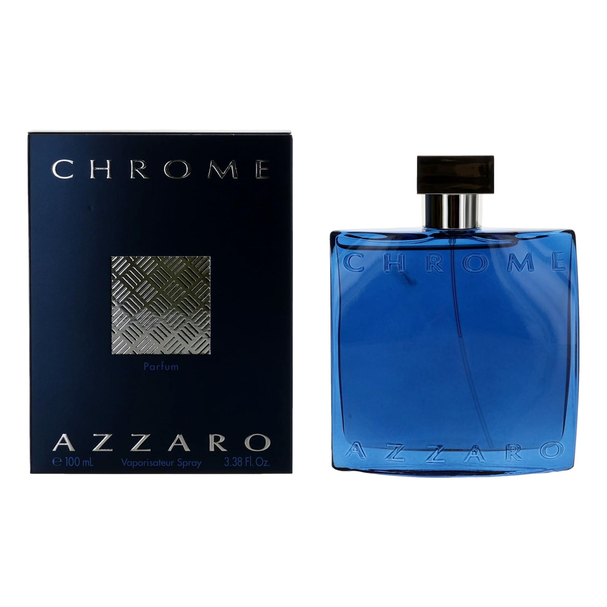 Azzaro Chrome Parfum Spray for Men 3.3 Fl Oz