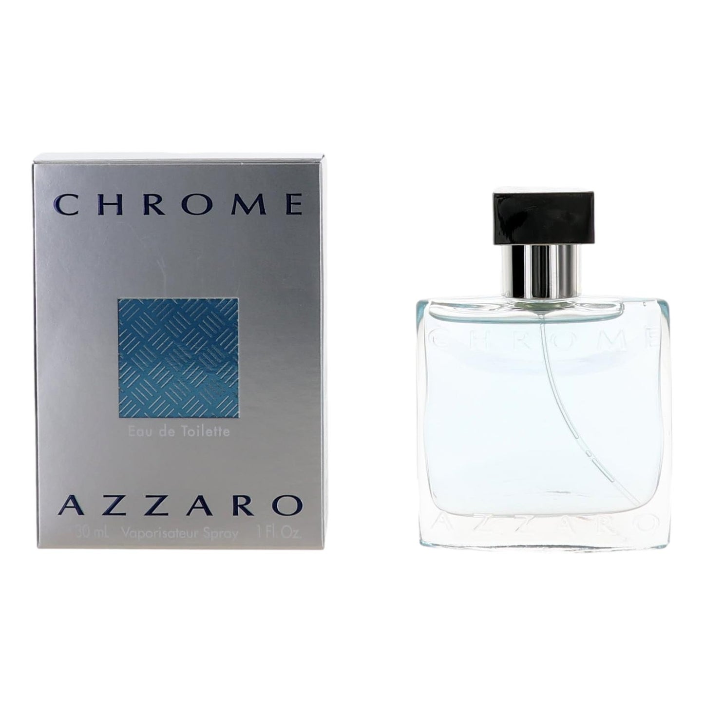 Azzaro Chrome Eau de Toilette Spray for Men 1 Fl Oz