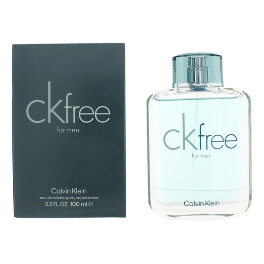 Calvin Klein CK Free Eau de Toilette Spray for Men 3.3 Fl Oz