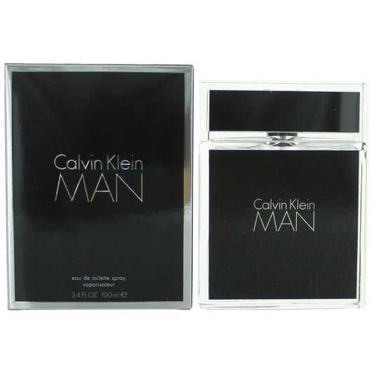 Calvin Klein Calvin Klein Man Eau de Toilette Spray for Men 3.4 Fl Oz