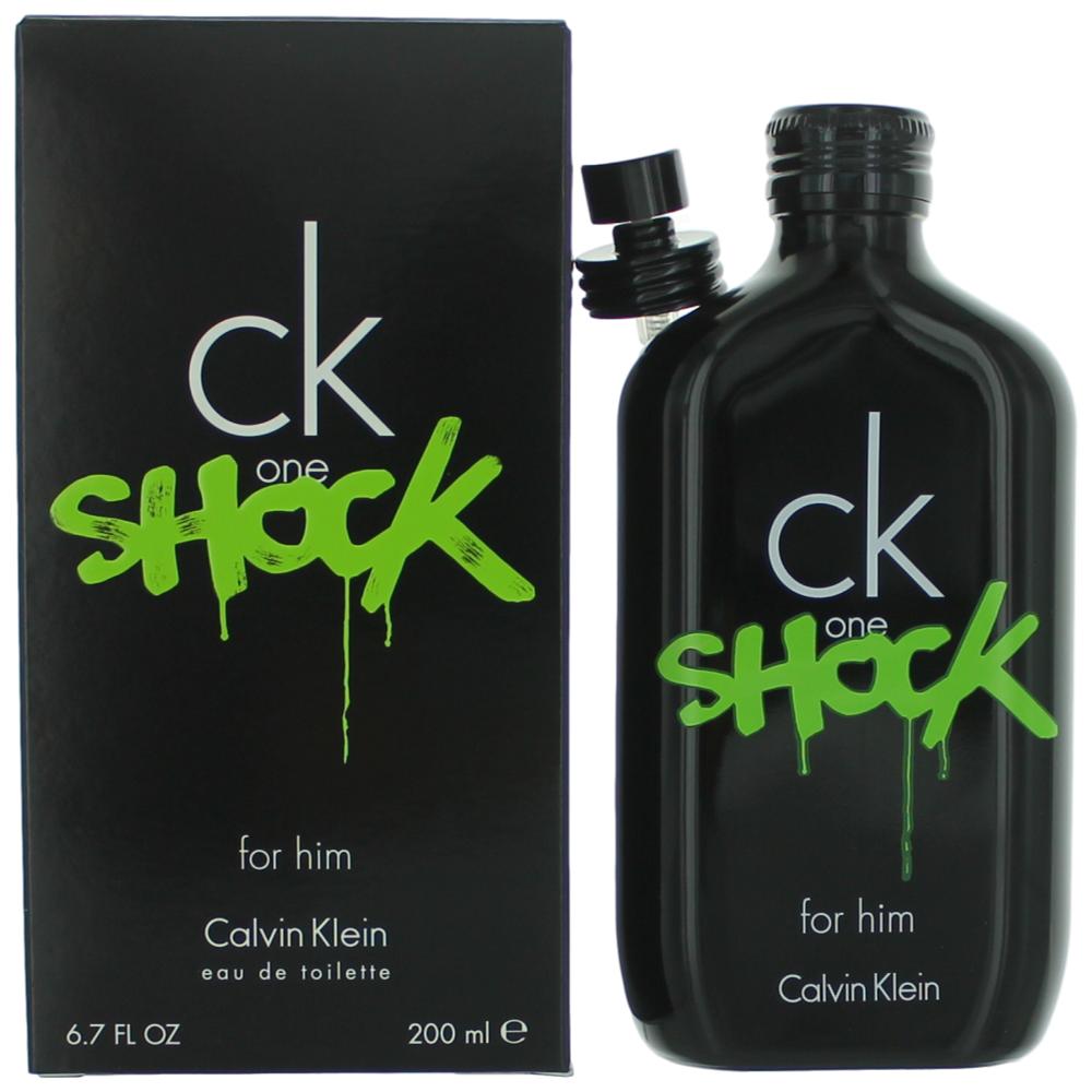 Calvin Klein CK One Shock Eau de Toilette Spray for Men 6.7 Fl Oz