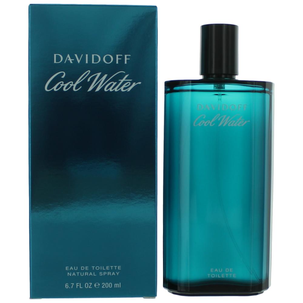 Davidoff Cool Water Eau de Toilette Spray for Men 6.7 Fl Oz