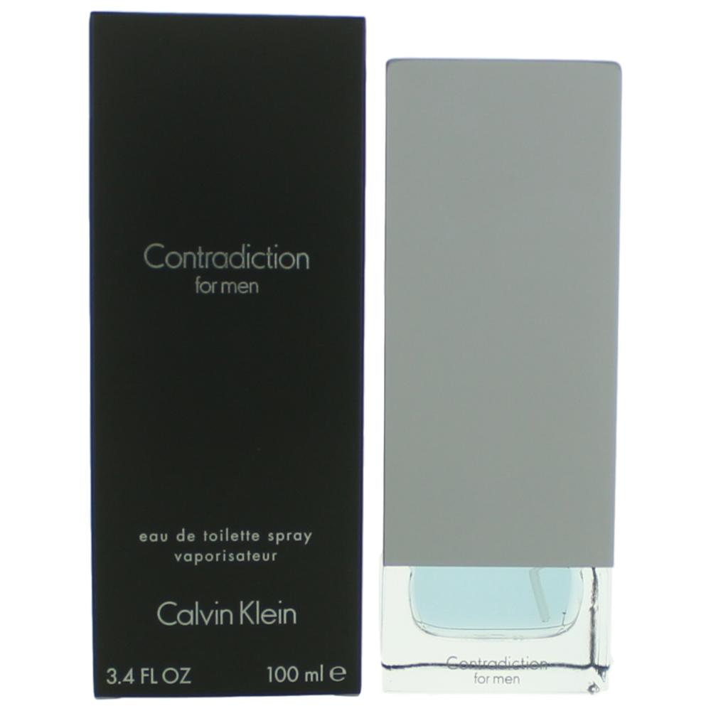 Calvin Klein Contradiction Eau de Toilette Spray for Men 3.4 Fl Oz