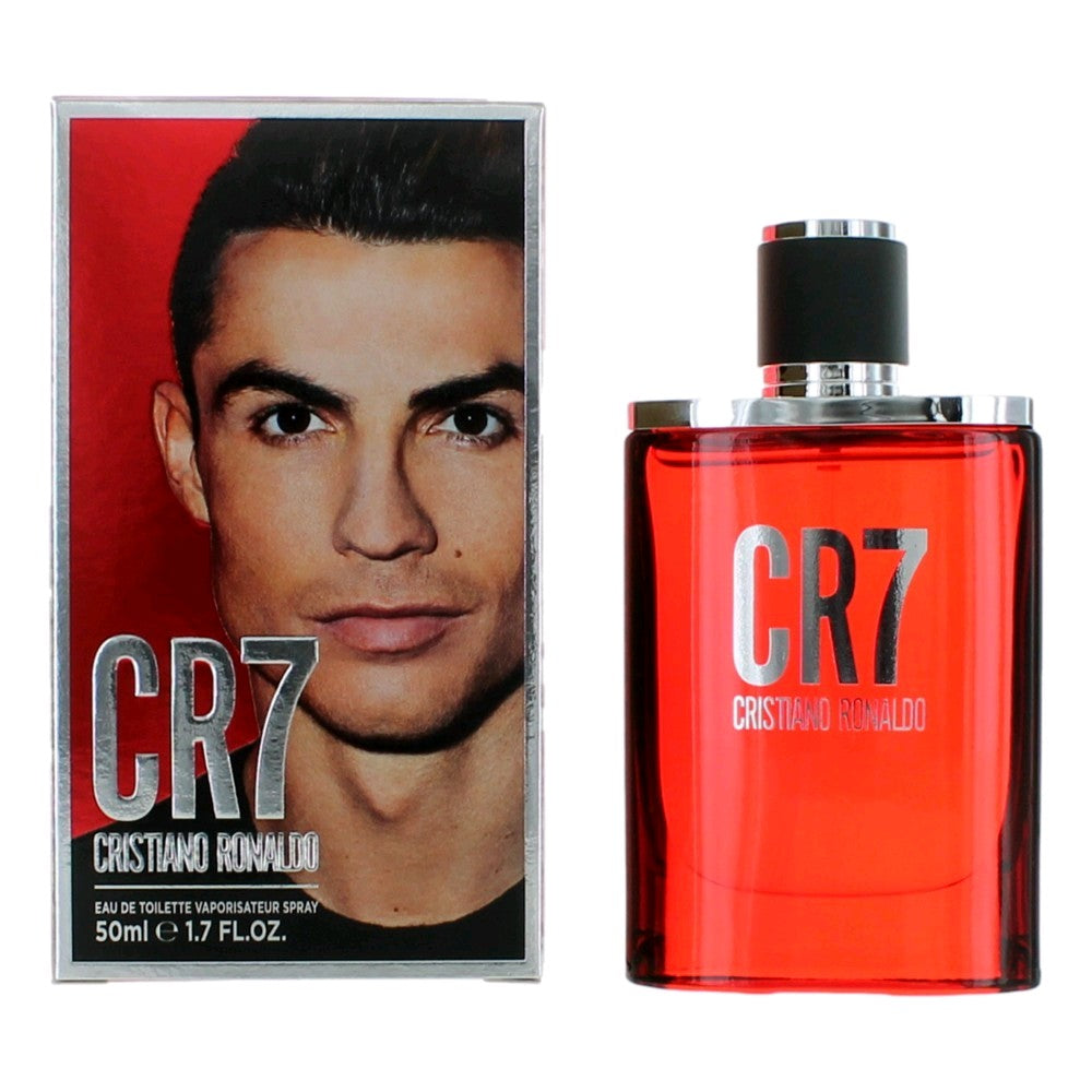 Cristiano Ronaldo CR7 Eau de Toilette Spray for Men 1.7 Fl Oz