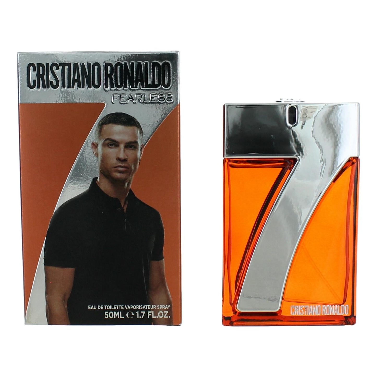 Cristiano Ronaldo CR7 Fearless Eau de Toilette Spray for Men 1.7 Fl Oz