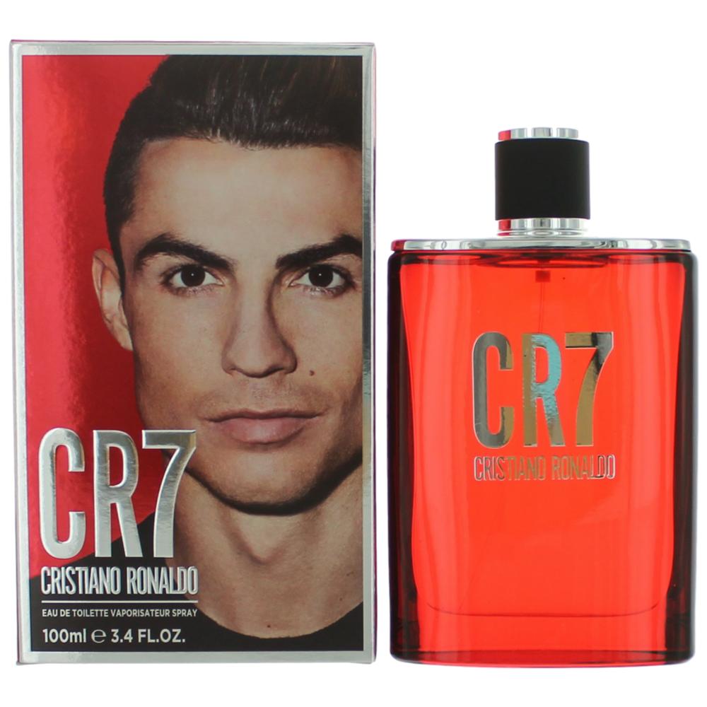 Cristiano Ronaldo CR7 Eau de Toilette Spray for Men 3.4 Fl Oz