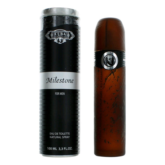 Cuba Cuba Milestone Eau de Toilette Spray for Men 3.3 Fl Oz