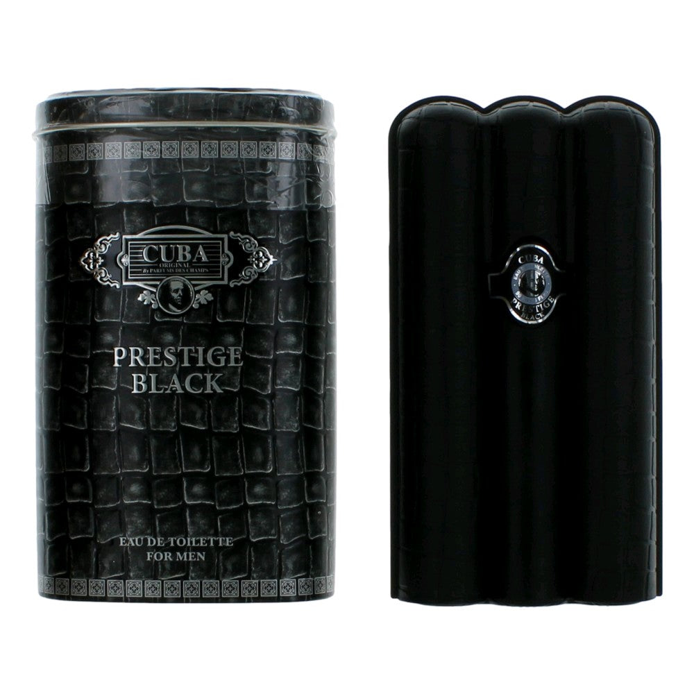 Cuba Cuba Prestige Black Eau de Toilette Spray for Men 3 Fl Oz