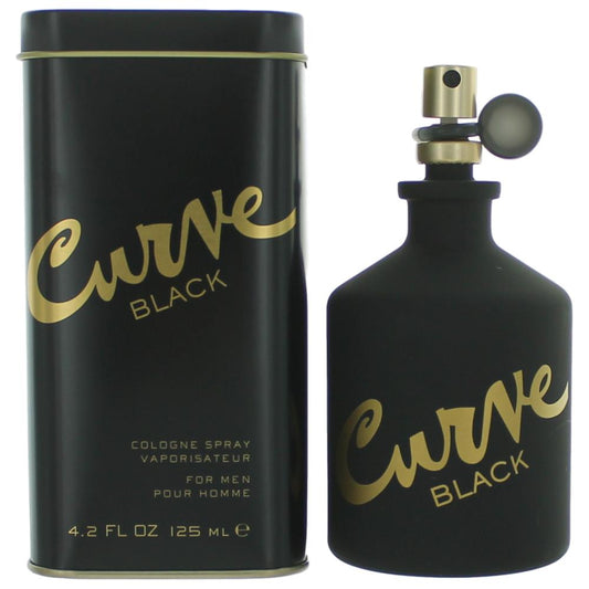 Liz Claiborne Curve Black Eau de Cologne Spray for Men 4.2 Fl Oz