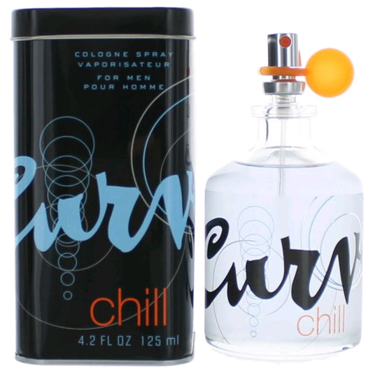 Liz Claiborne Curve Chill Eau de Cologne Spray for Men 4.2 Fl Oz