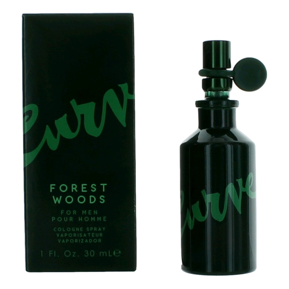 Liz Claiborne Curve Forest Woods Eau de Cologne Spray for Men 1 Fl Oz