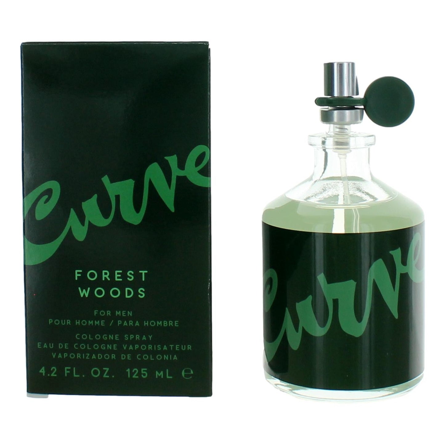 Liz Claiborne Curve Forest Woods Eau de Toilette Spray for Men 4.2 Fl Oz