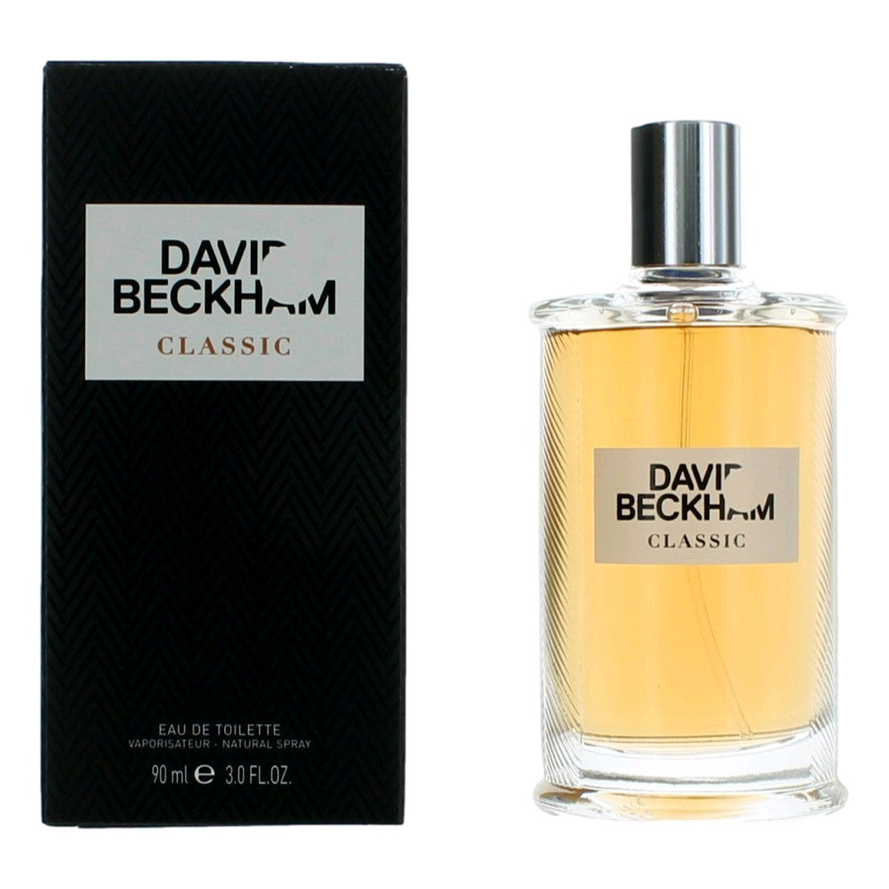 David Beckham David Beckham Classic Eau de Toilette Spray for Men 3 Fl Oz