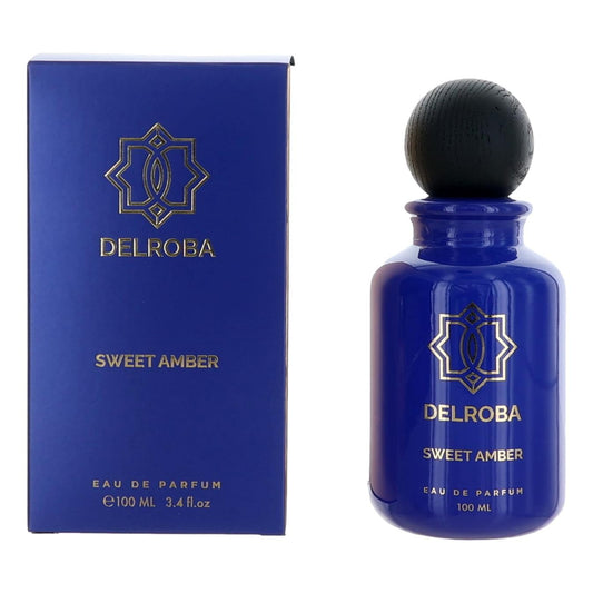 Delroba Delroba Sweet Amber Eau de Parfum Spray for Men 3.4 Fl Oz