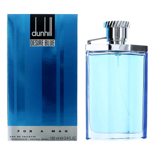 Alfred Dunhill Desire Blue Eau de Toilette Spray for Men 3.4 Fl Oz