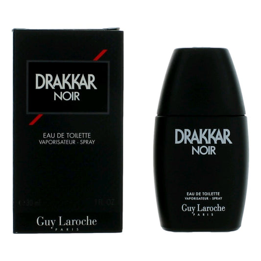 Guy Laroche Drakkar Noir Eau de Toilette Spray for Men 1 Fl Oz