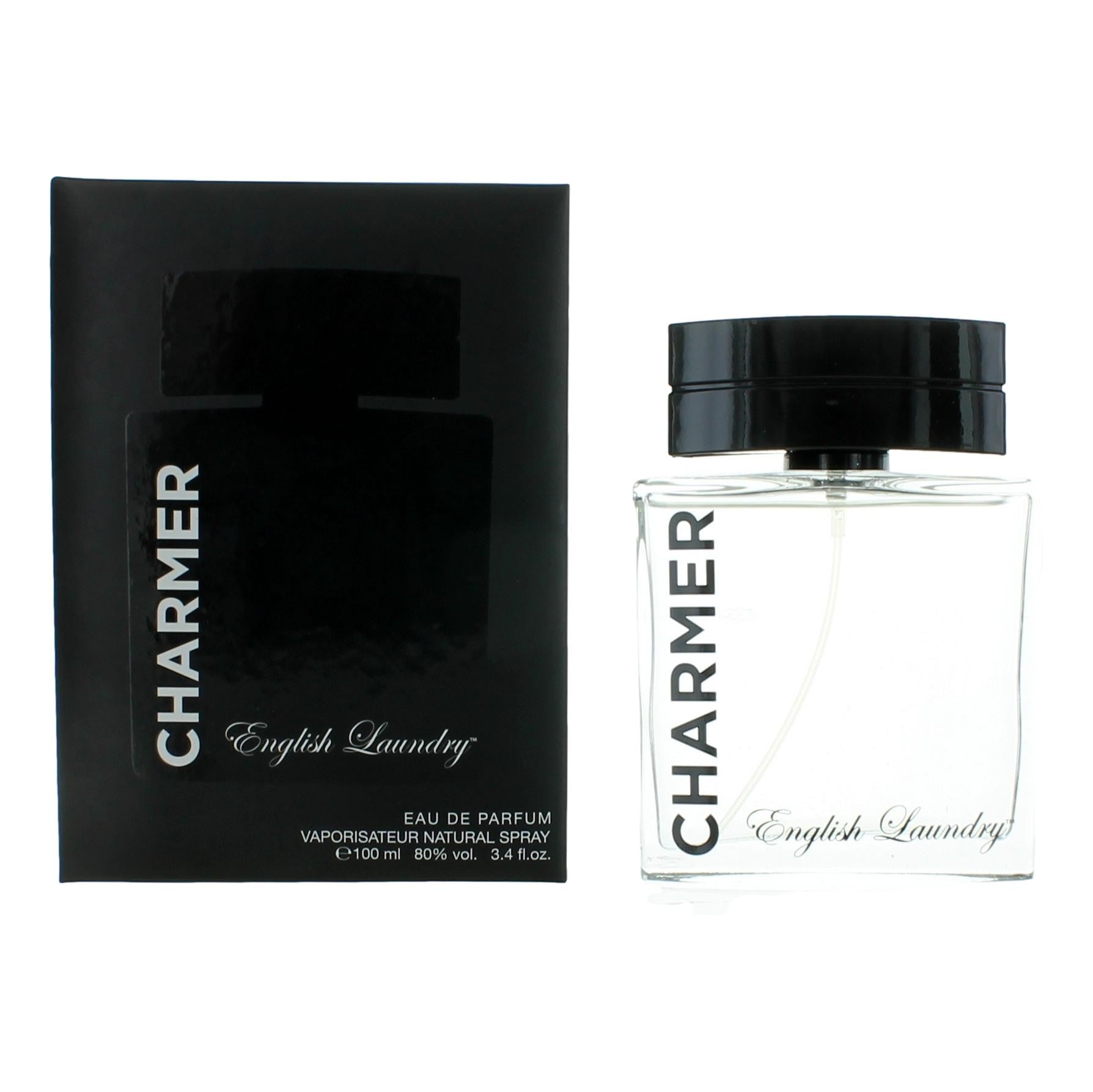 English Laundry Charmer Eau de Parfum Spray for Men 3.4 Fl Oz