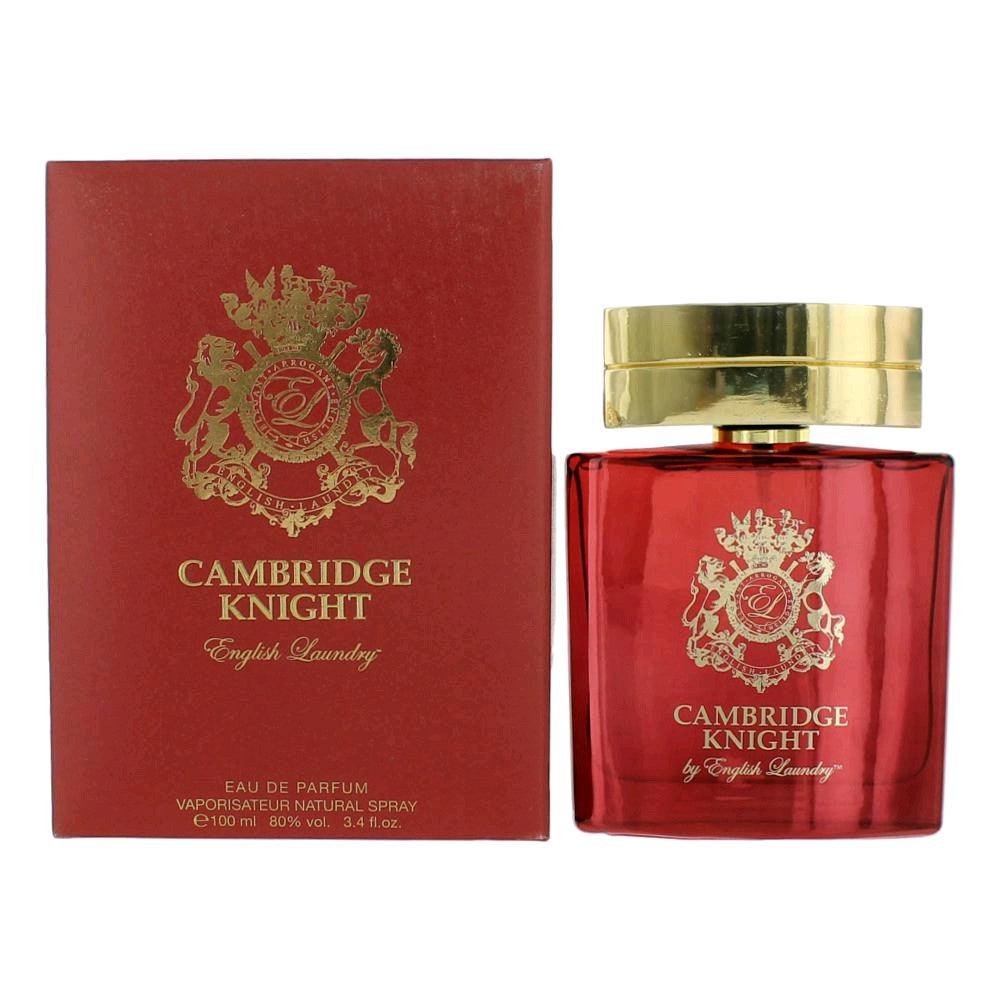 English Laundry Cambridge Knight Eau de Parfum Spray for Men 3.4 Fl Oz