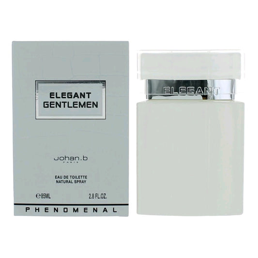 Johan.b Elegant Gentlemen Phenomenal Eau de Toilette Spray for Men 2.8 Fl Oz