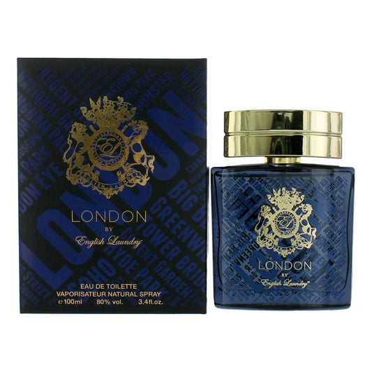 English Laundry London Eau de Toilette Spray for Men 3.4 Fl Oz