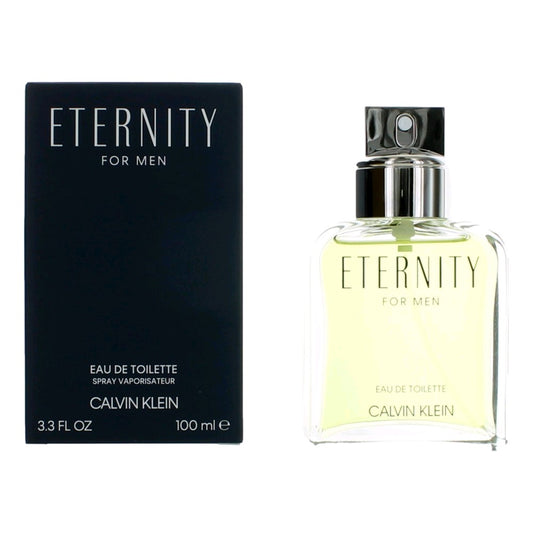 Calvin Klein Eternity Eau de Toilette Spray for Men 3.3 Fl Oz